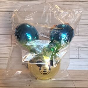 Mickey Mouse Gold and Blue Balloon